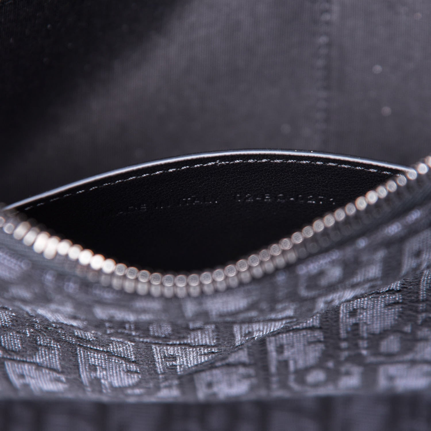 Christian Dior Oblique Jacquard Pouch Black 7 of 7
