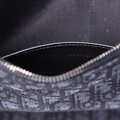 Christian Dior Oblique Jacquard Pouch Black 7 of 7