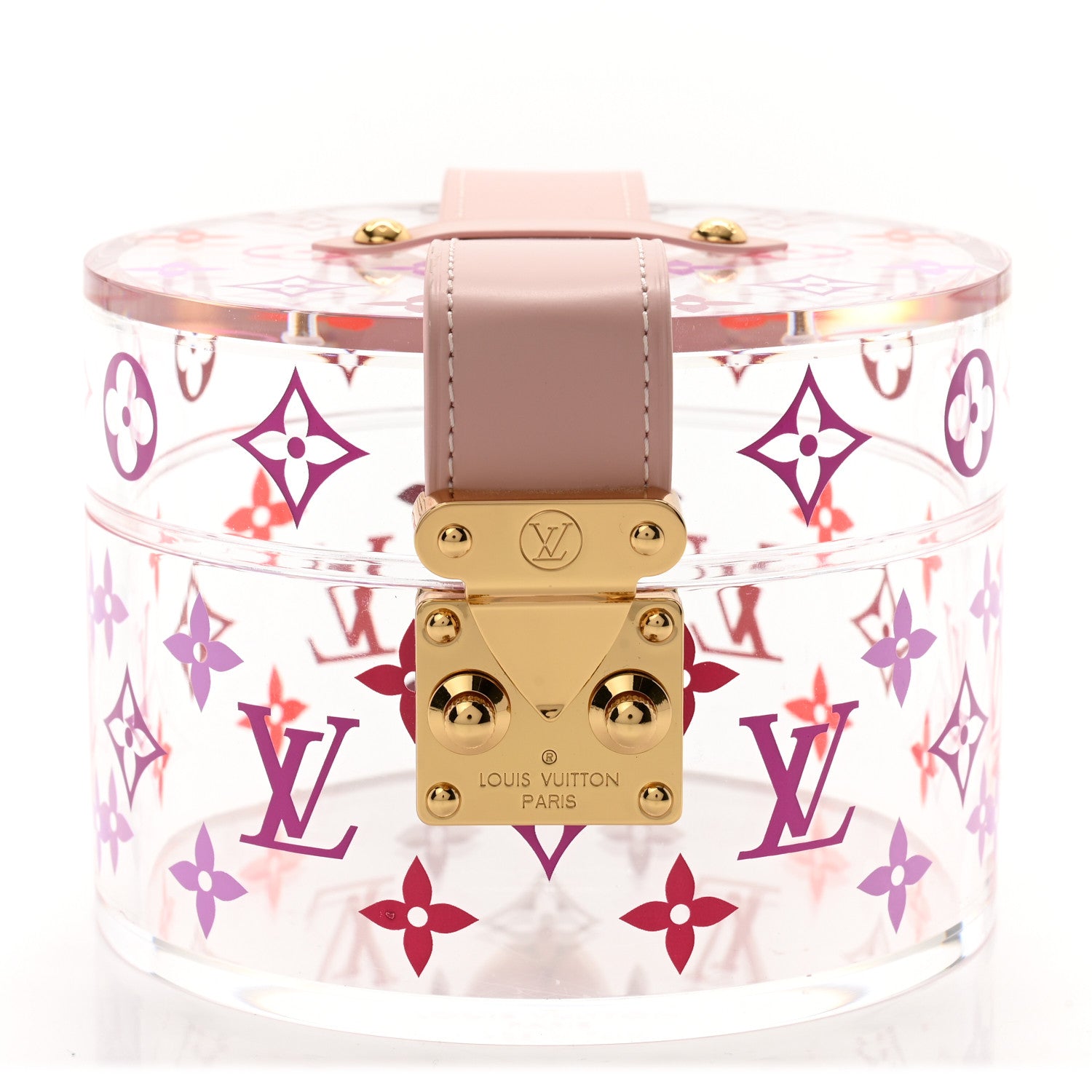 Louis Vuitton Transparent Plexiglass Box Scott Rose Ballerine 1 of 6