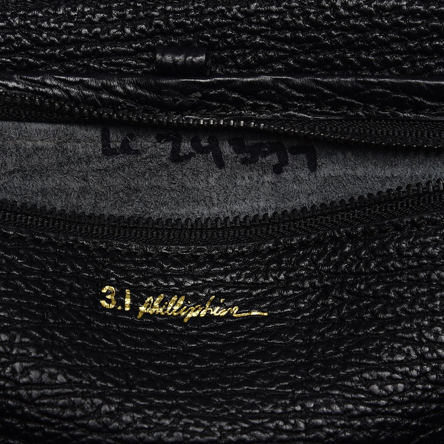 3.1 Textured Calfskin Colorblock Large Pashli Satchel Dark Teal