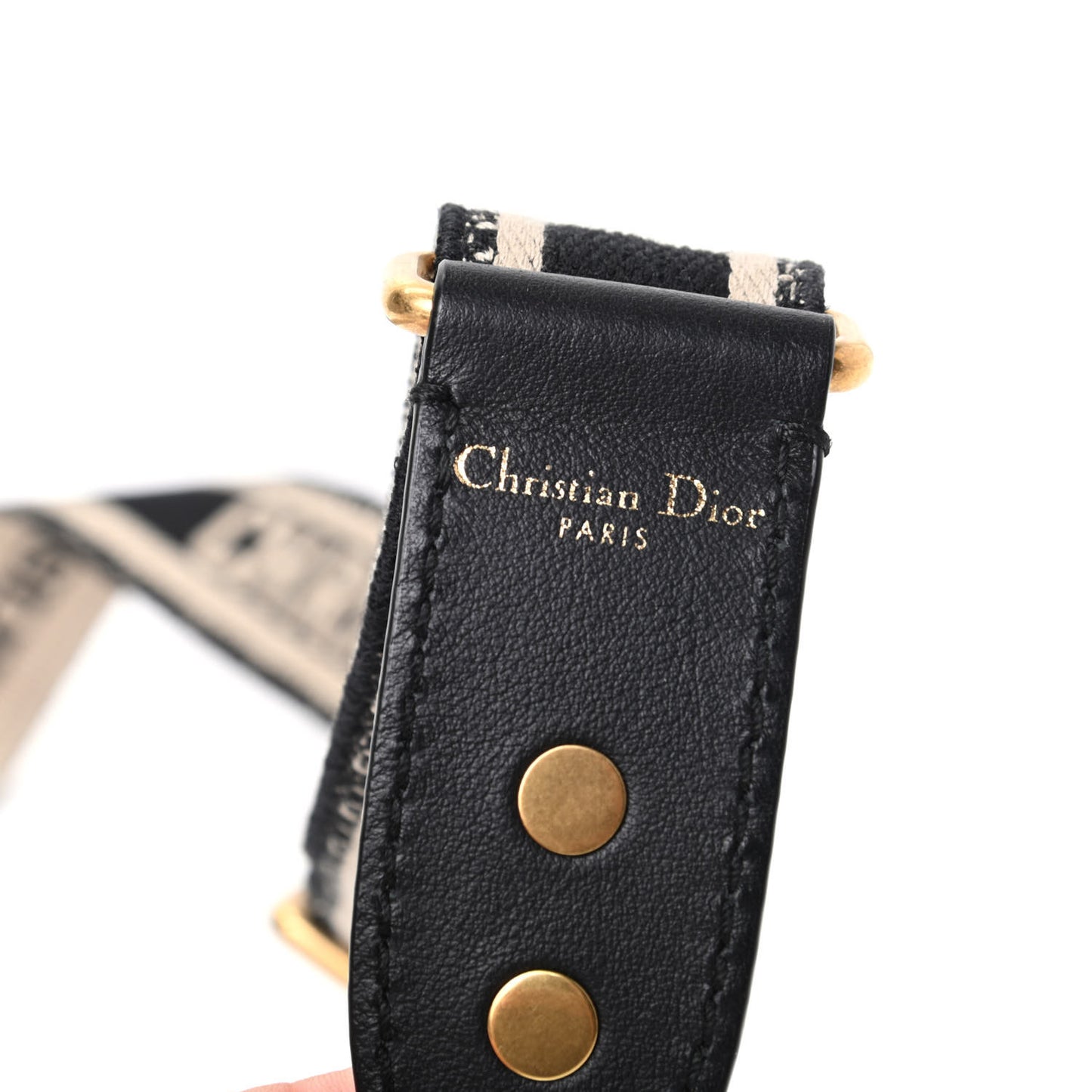 Canvas Embroidered Book Shoulder Strap Black Multicolor