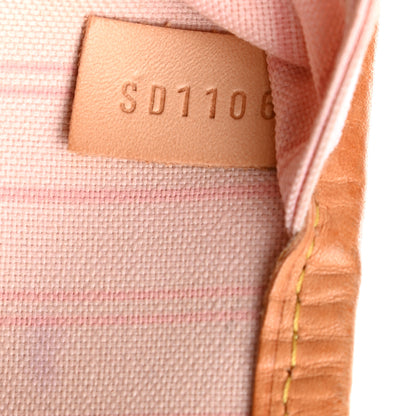Louis Vuitton Damier Azur Neo Neverfull GM Rose Ballerine 7 of 12