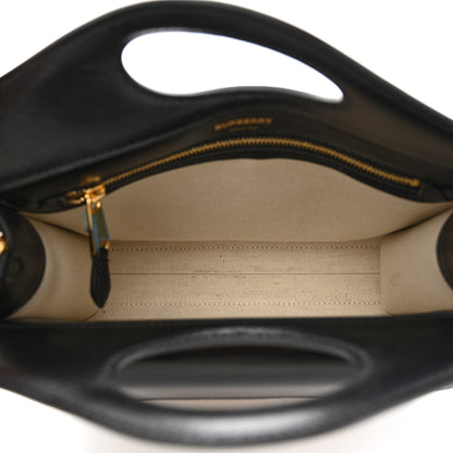 Burberry Calfskin Check Mini Pocket Bag Black 5 of 10
