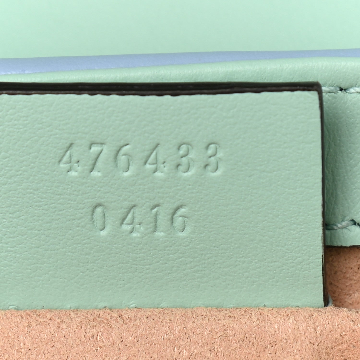 Gucci Calfskin Matelasse Diagonal Super Mini GG Marmont Shoulder Bag Multicolor Pastel 7 of 11