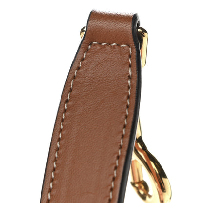 Celine Triomphe Canvas Calfskin Boston Bag Tan 14 of 22