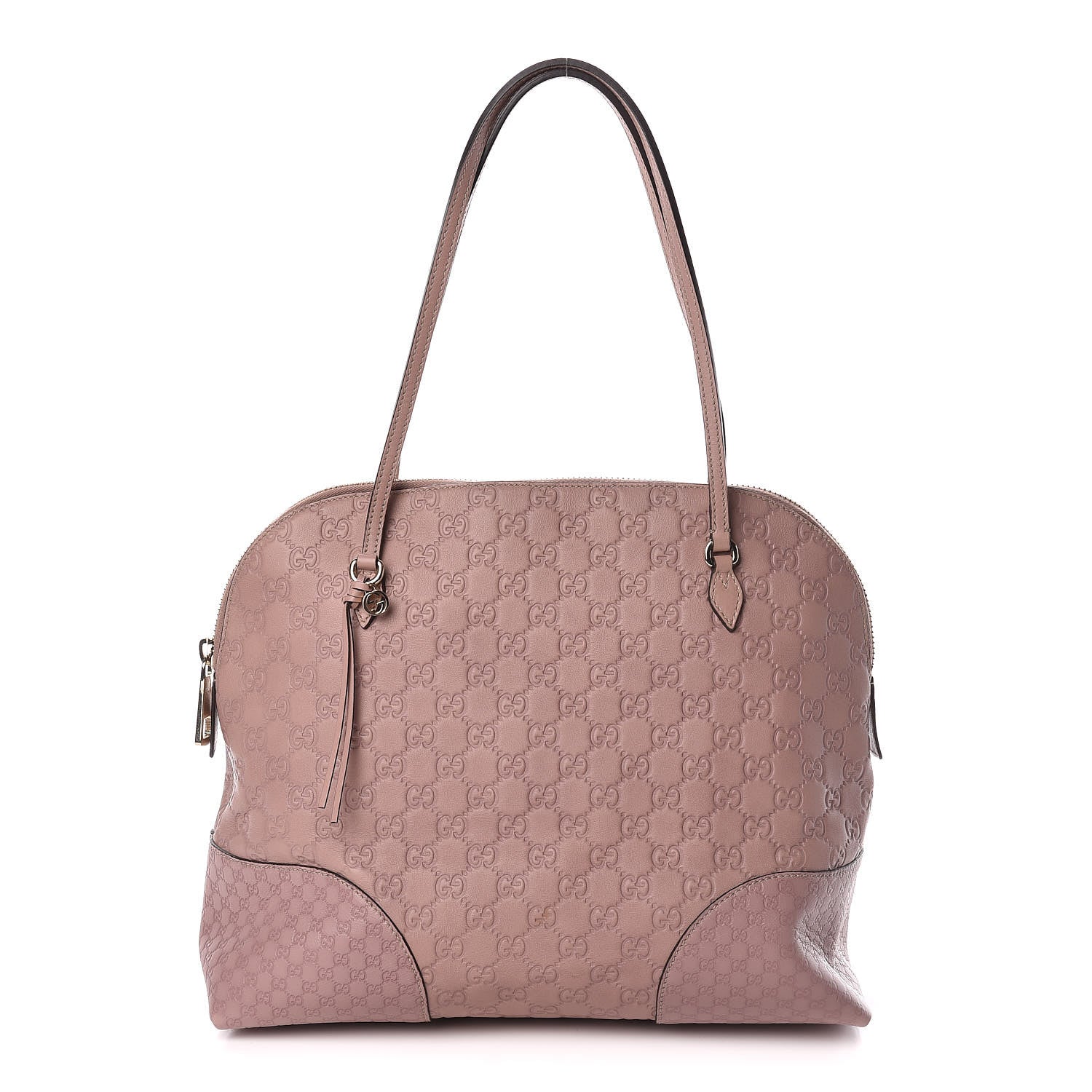 Gucci Guccissima Medium Bree Shoulder Bag Light Pink 1 of 10