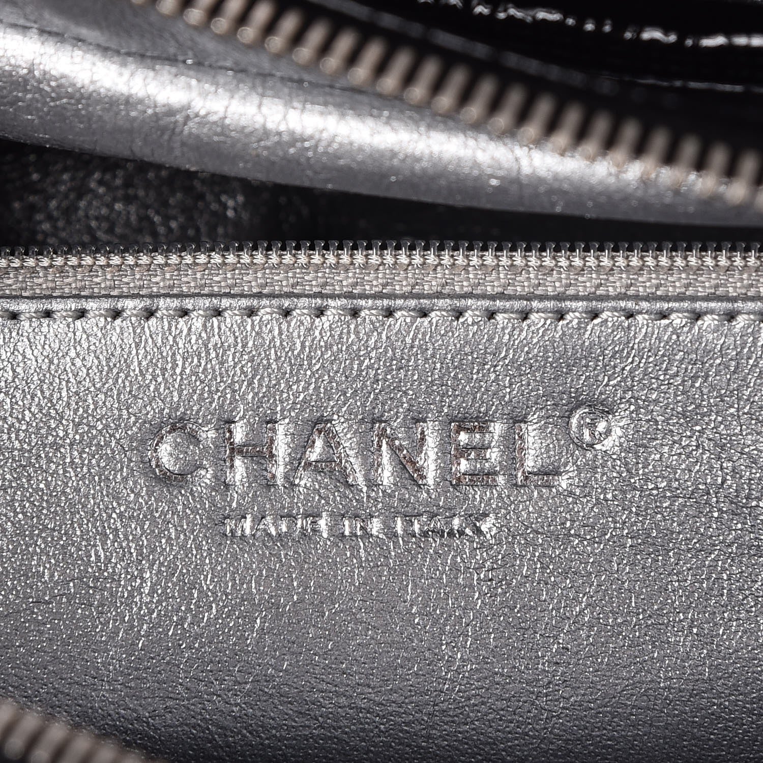 Chanel Patent Calfskin Large Luxe Ligne Tote Black 6 of 7