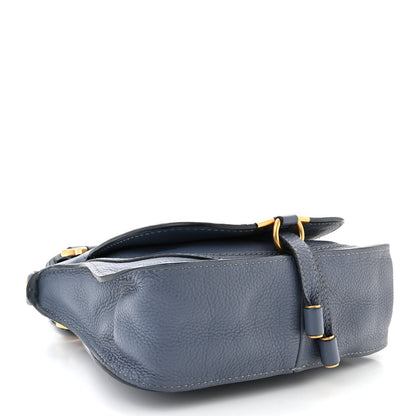 Chloe Calfskin Small Marcie Satchel Shady Cobalt 4 of 16