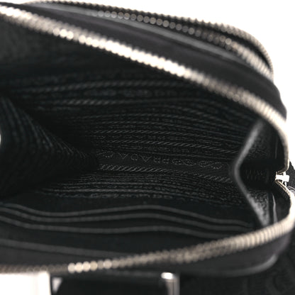 Prada Vitello Daino Sling Bag Black 5 of 10
