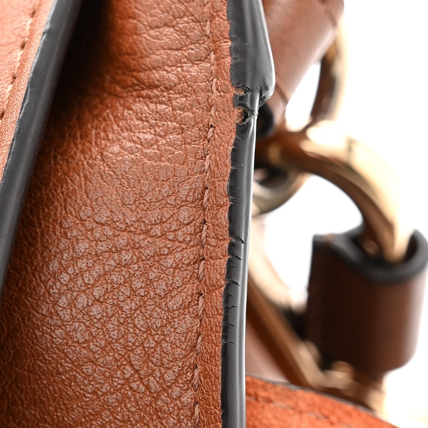 Calfskin Mini Faye Day Shoulder Bag Tan