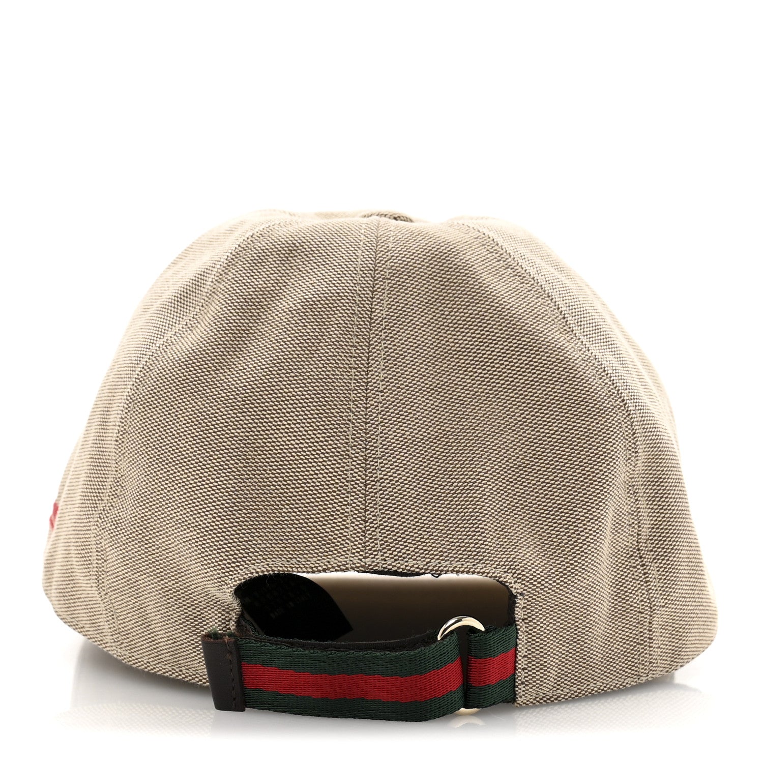 Gucci Canvas Embroidered Logo Baseball Hat L Beige 6 of 9