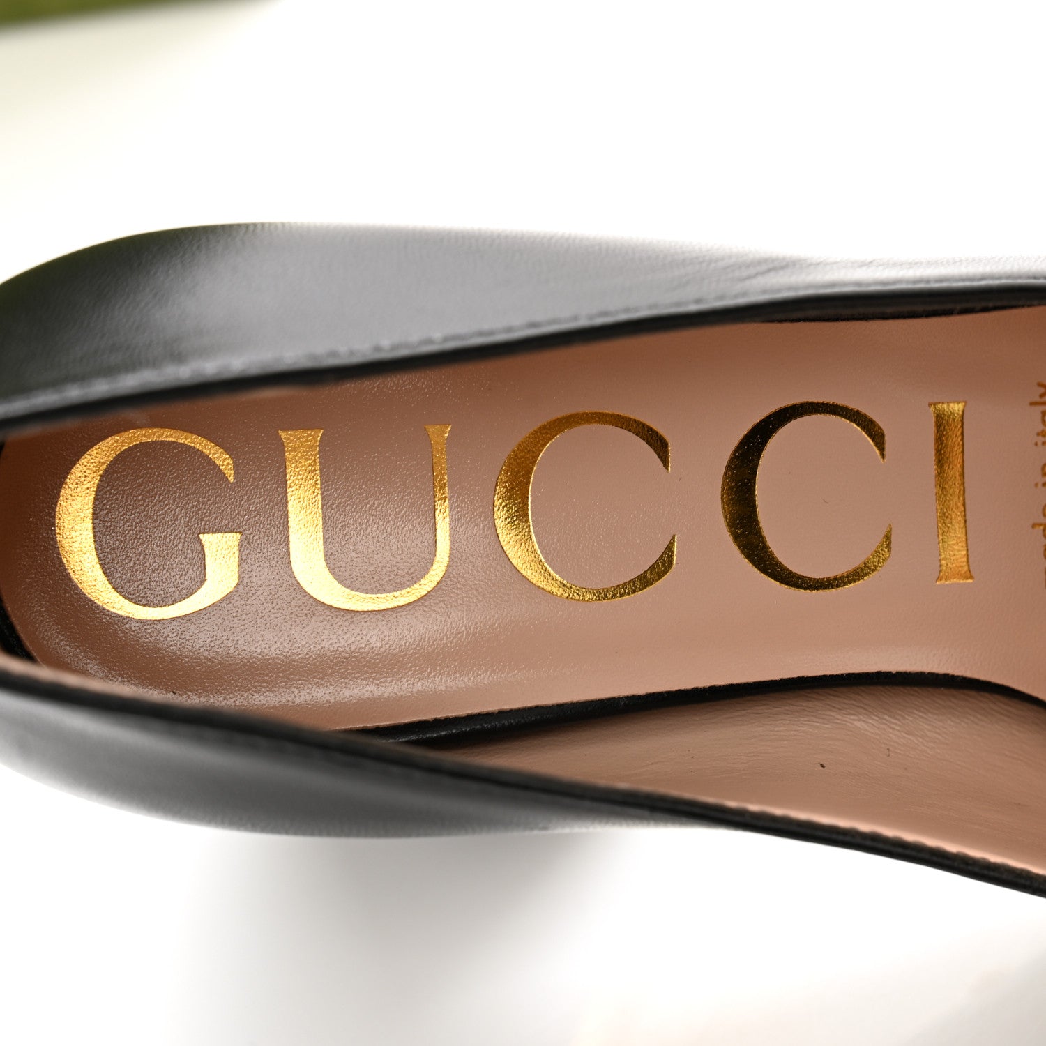 Gucci Malaga Kid Horsebit 75mm Pumps 35 Black 6 of 9