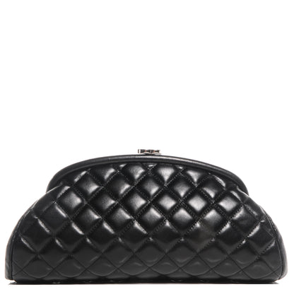 Chanel Lambskin Quilted Timeless Clutch Black 1 of 8