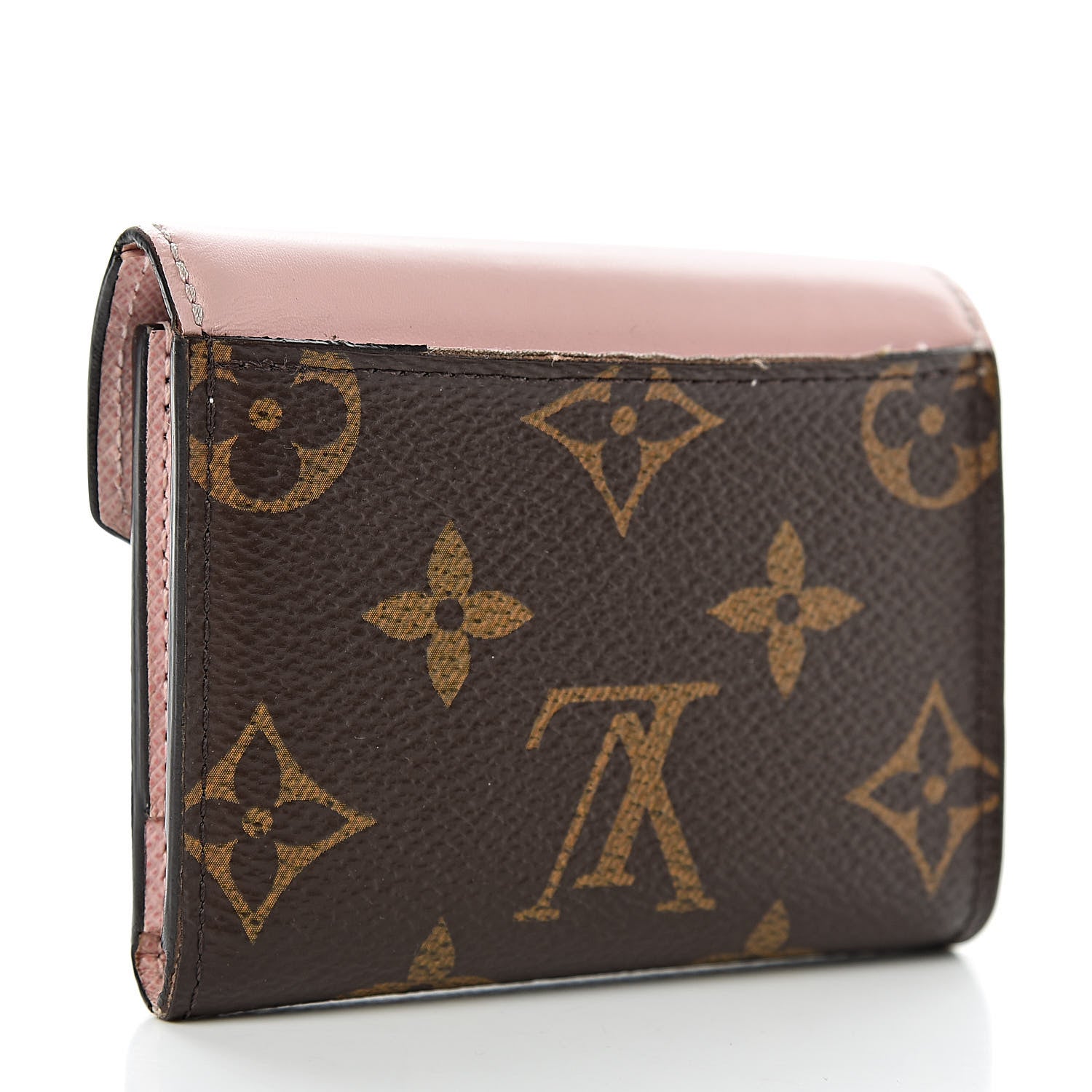 Louis Vuitton Monogram Zoe Wallet Rose Ballerine 3 of 8