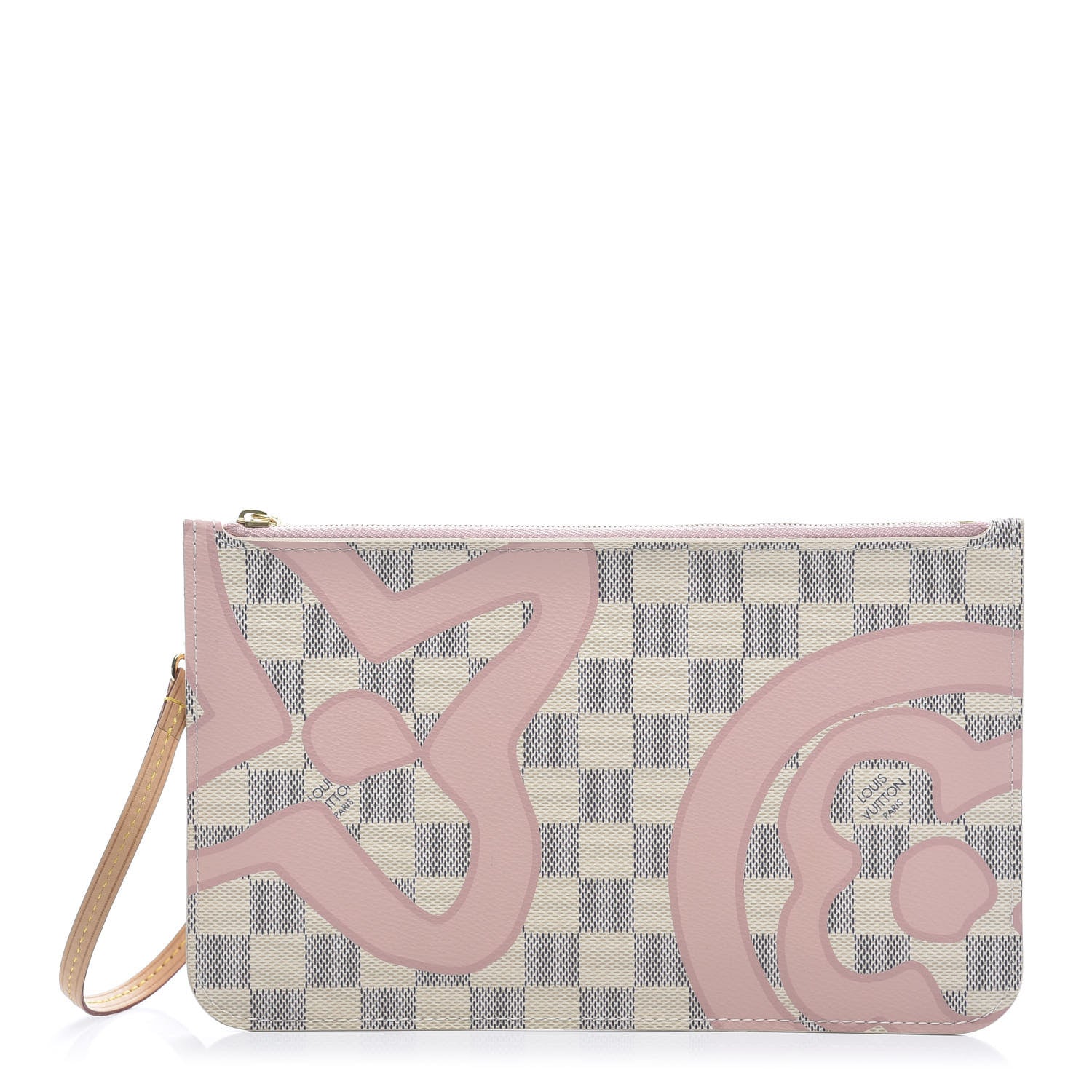 Louis Vuitton Damier Azur Tahitienne Neverfull MM GM Pochette 1 of 9