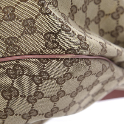 Gucci Monogram Medium Sukey Hobo Pink 11 of 13