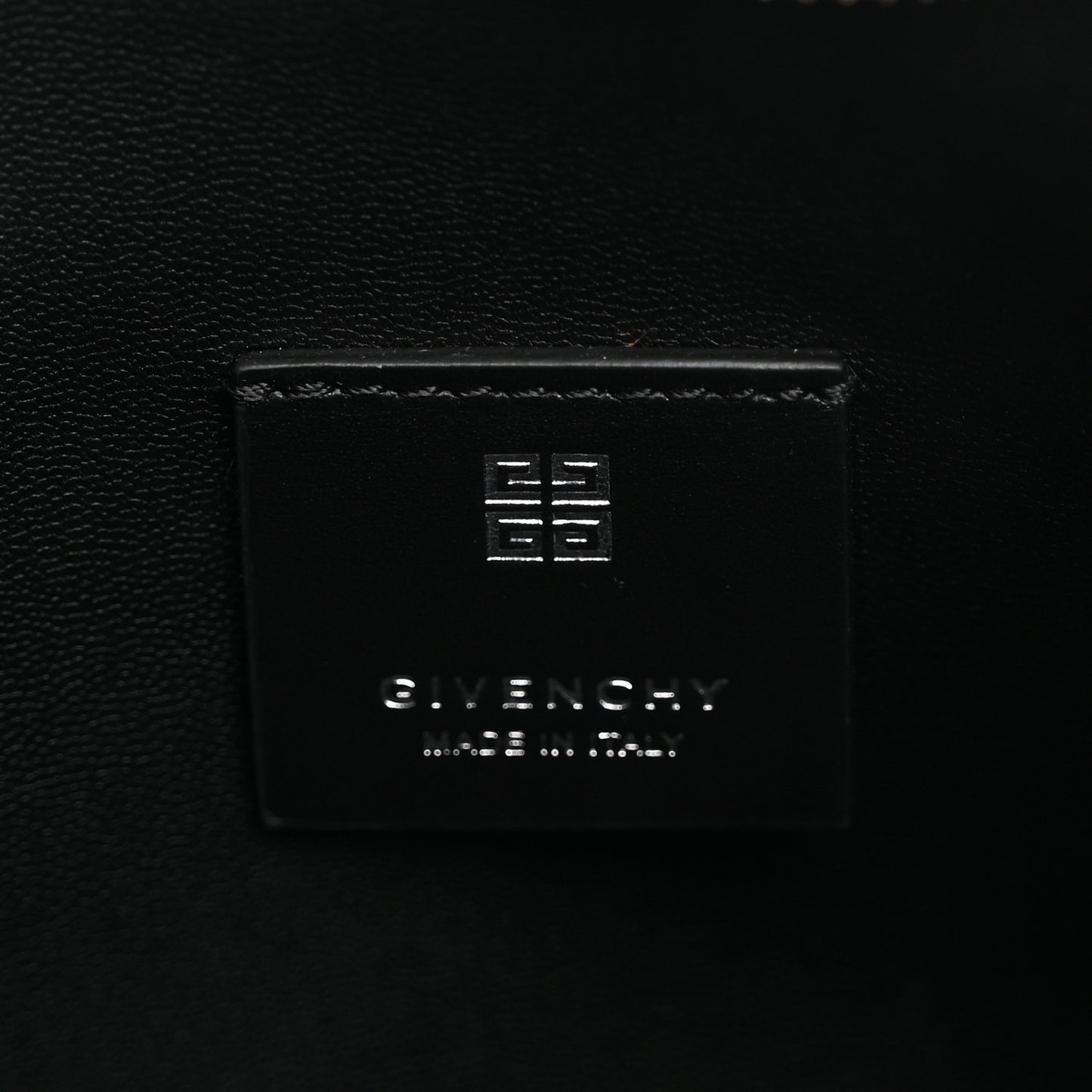 Smooth Calfskin Small Moon Cut Out Shoulder Bag Black