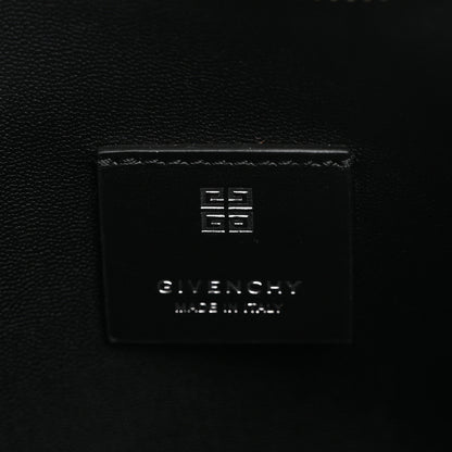 Givenchy Smooth Calfskin Small Moon Cut Out Shoulder Bag Black 6 of 10