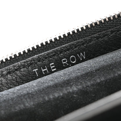 The Row Grained Calfskin Small Slouchy Banana Bag Black 6 of 10