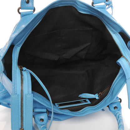 Balenciaga Agneau Classic Hardware City Bleu Azur Clair 6 of 9