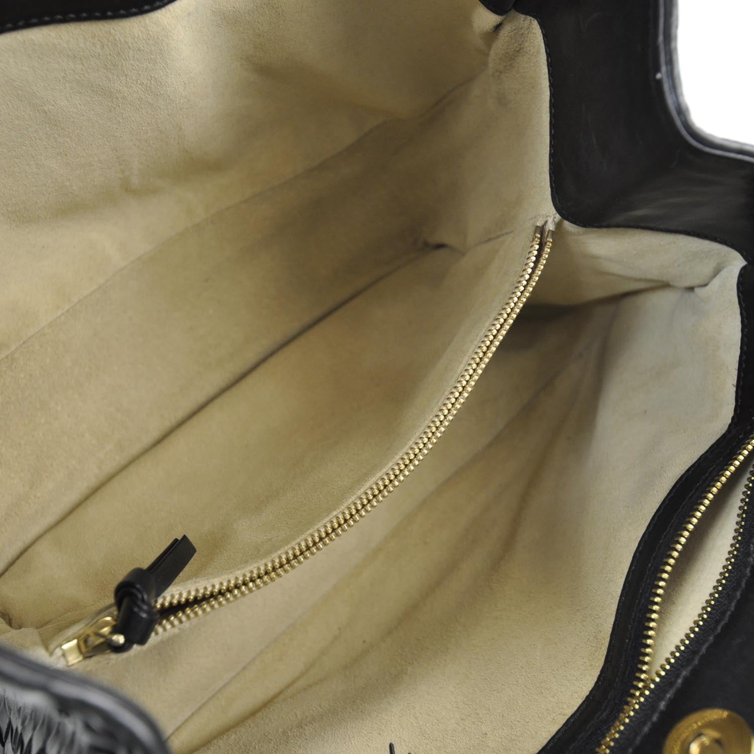 Bottega Veneta Nappa Intrecciato Handbag Nero Black 7 of 11