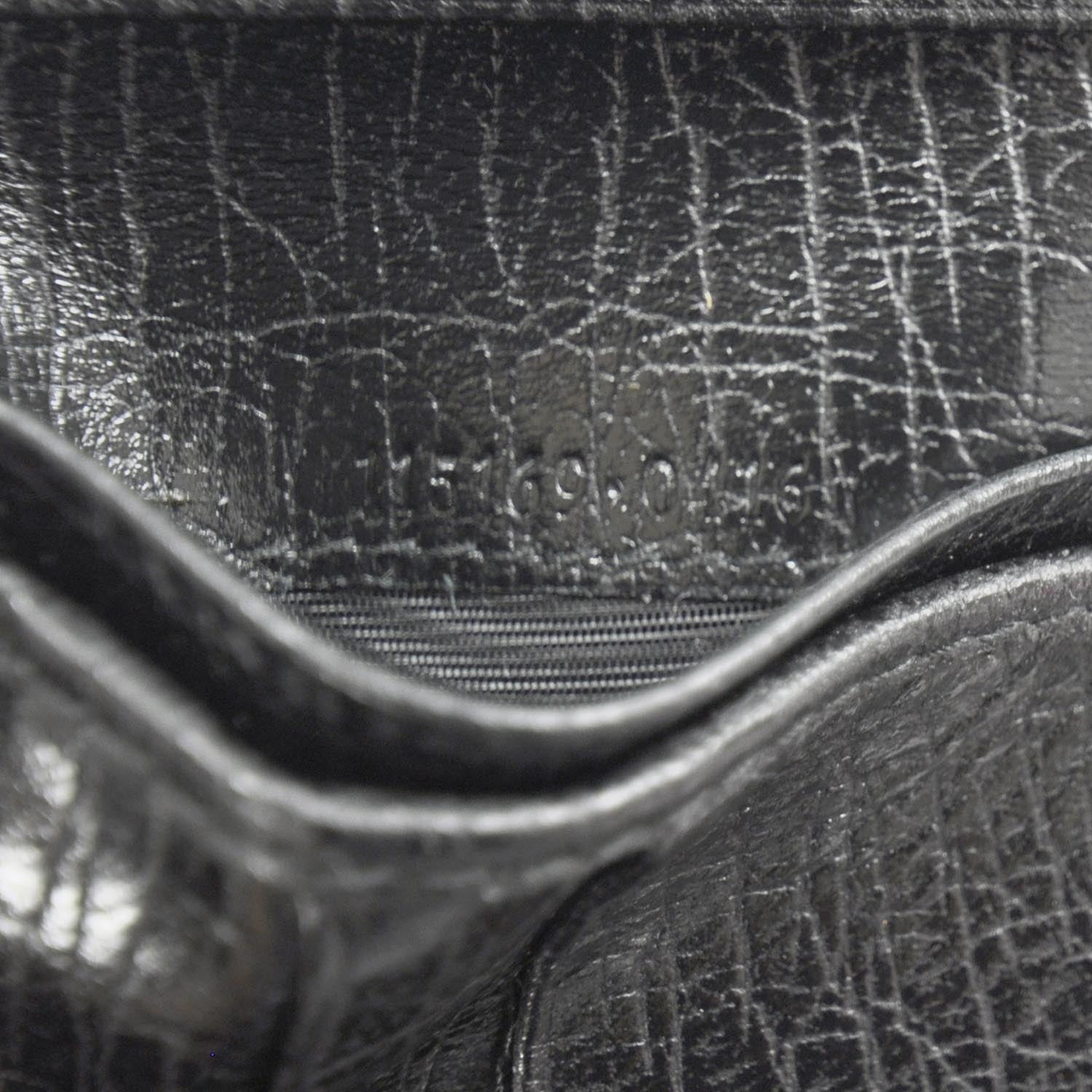 Gucci Mens GG Plus Monogram Bi-Fold Wallet Black 7 of 8