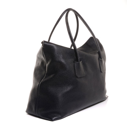Burberry London Grainy Calfskin Medium Baynard Tote Black 3 of 12