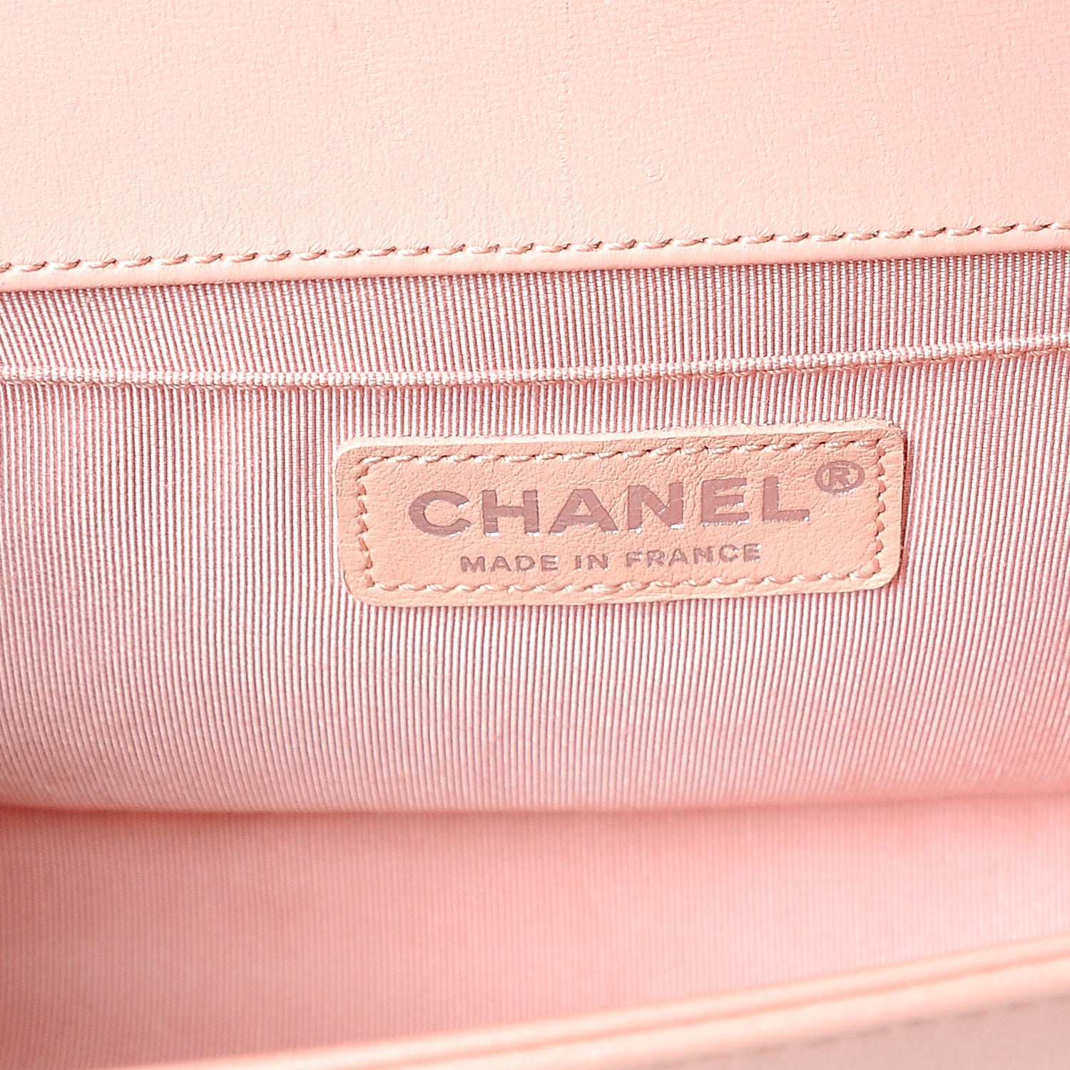 Chanel Lambskin Quilted Medium Boy Flap Light Pink 9 of 13