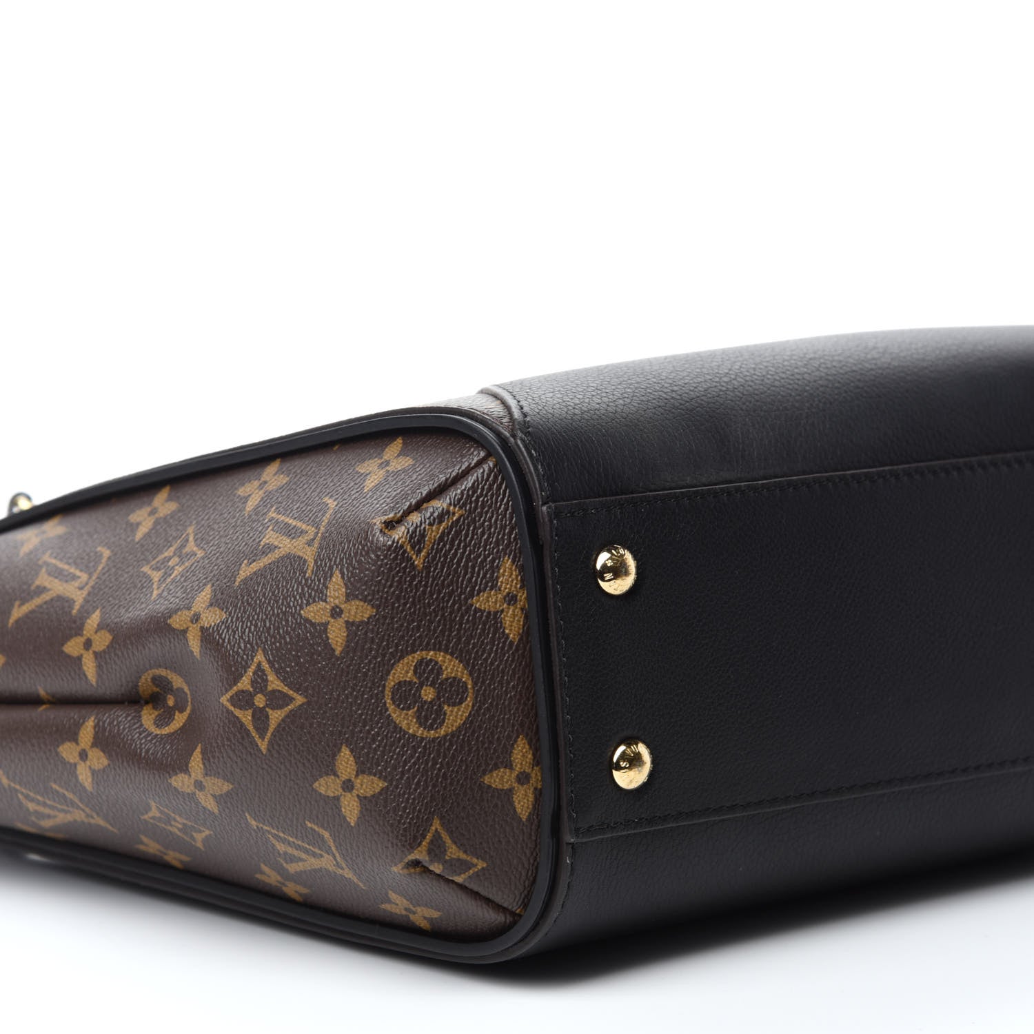 Louis Vuitton Calfskin Monogram Kimono Tote PM Black 6 of 9