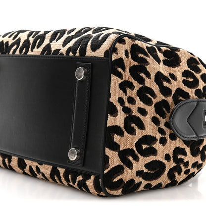 Louis Vuitton Jacquard Velvet Leopard Print Stephen Sprouse Speedy 10 of 10