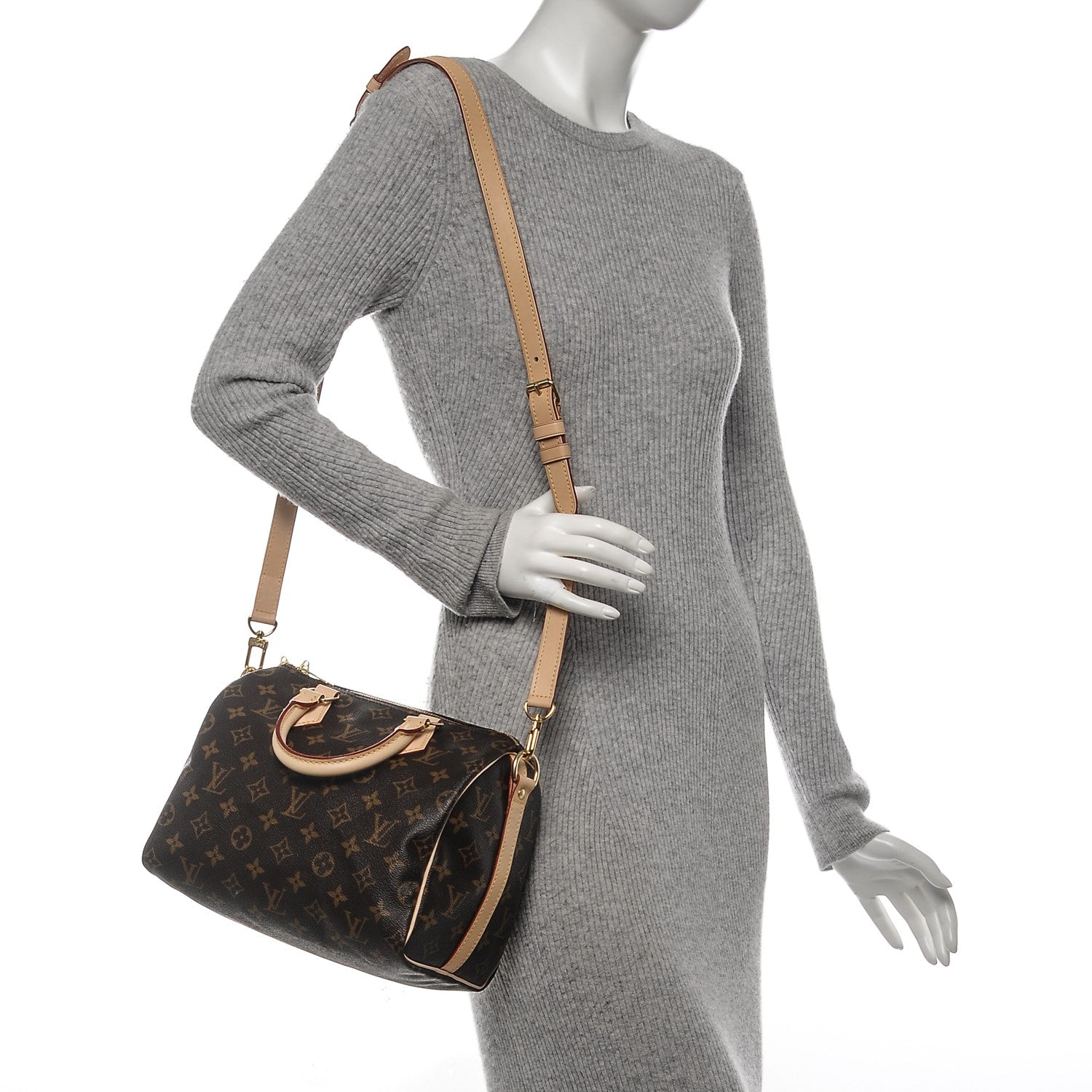 Louis Vuitton Monogram Speedy Bandouliere 25 2 of 7