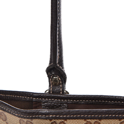 Gucci Crystal Monogram Medium Joy Tote Beige Ebony Testa di Moro 13 of 29