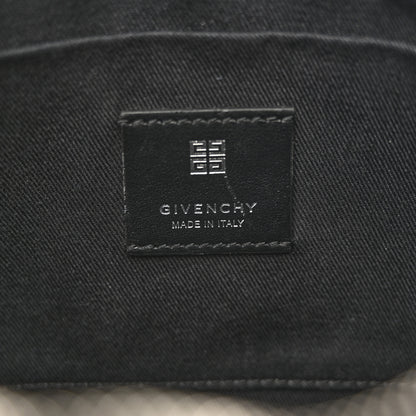 Givenchy Coated Canvas Logo Embossed Body Pouch Black Black 6 of 15