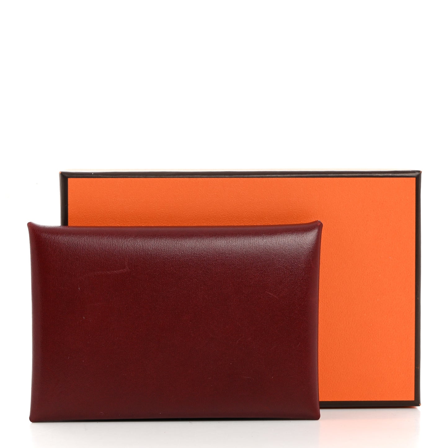 Box Calvi Card Case Rouge H