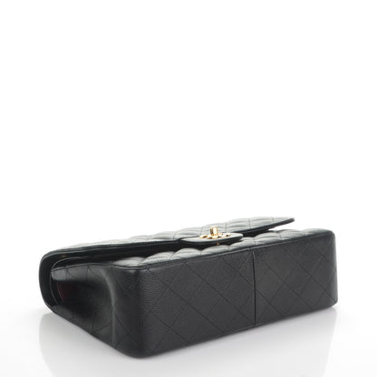 Chanel Caviar Quilted Jumbo Double Flap Black 4 of 7
