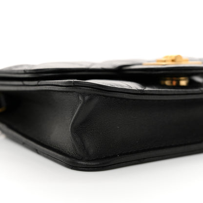 Chanel Aged Calfskin Quilted Reissue Belt Bag Black 10 of 12