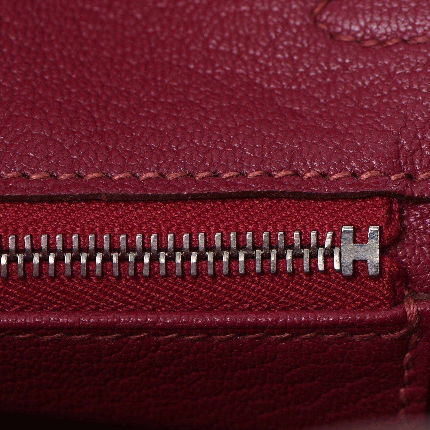 Hermes Togo Birkin 25 Rubis 21 of 38