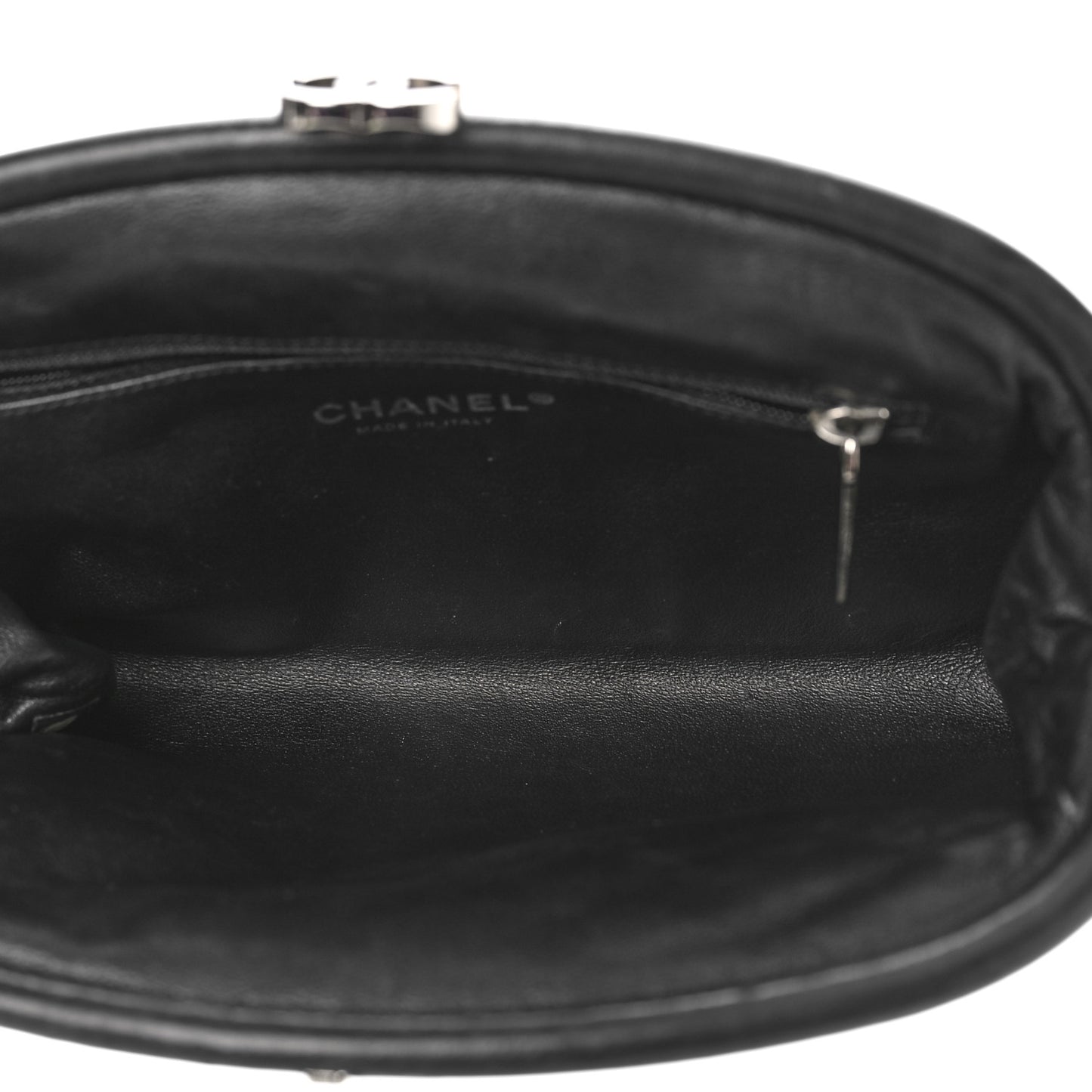 Lambskin Quilted Timeless Clutch Black