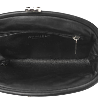 Chanel Lambskin Quilted Timeless Clutch Black 5 of 9