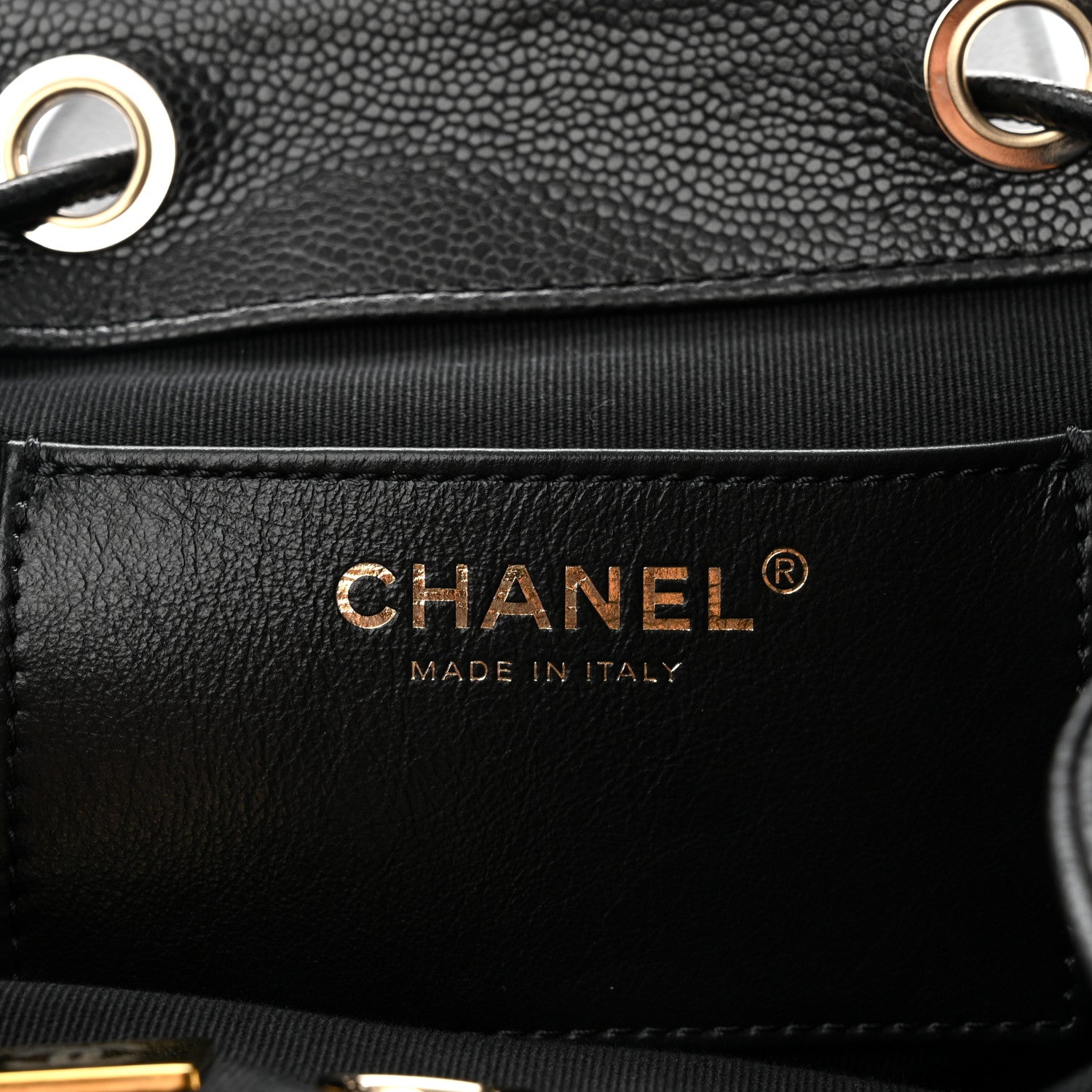 Chanel Caviar Quilted Mini Business Affinity Backpack Black 6 of 10