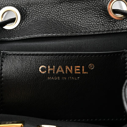 Chanel Caviar Quilted Mini Business Affinity Backpack Black 6 of 10