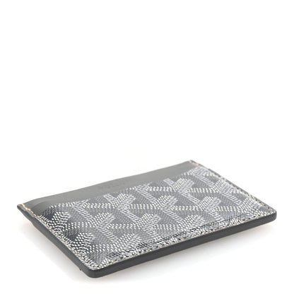 Goyard Goyardine Saint Sulpice Card Holder Grey 4 of 7