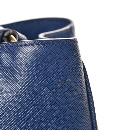 Prada Saffiano Lux Medium Tote Bluette 11 of 15