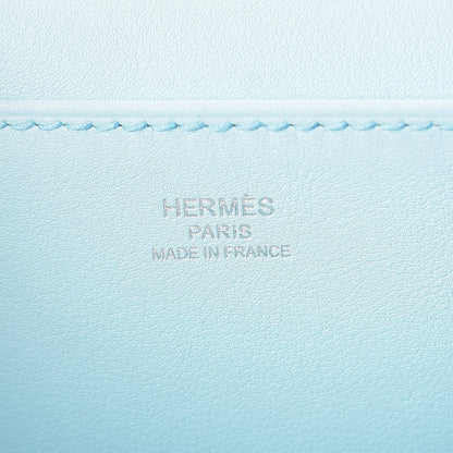 Hermes Swift Mini Halzan 22 Bleu Zephyr 7 of 8
