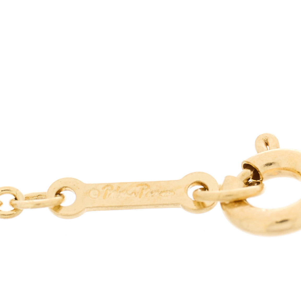 Tiffany 18K Yellow Gold Paloma Picasso Graffiti Love Bracelet 4 of 4