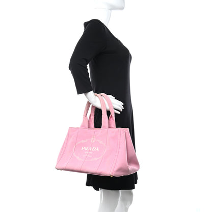 Prada Canapa Logo Tote Geranio 2 of 19