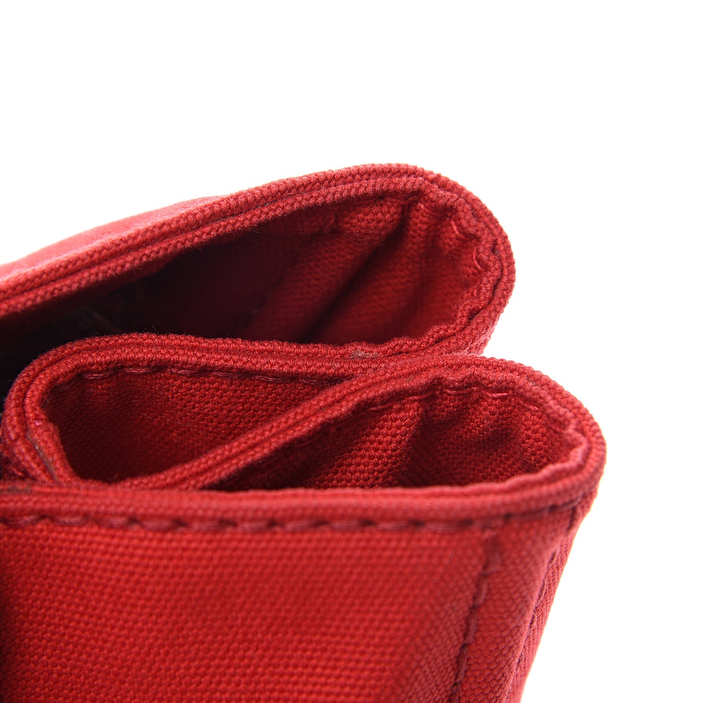 Canapa Logo Shopping Tote Rosso