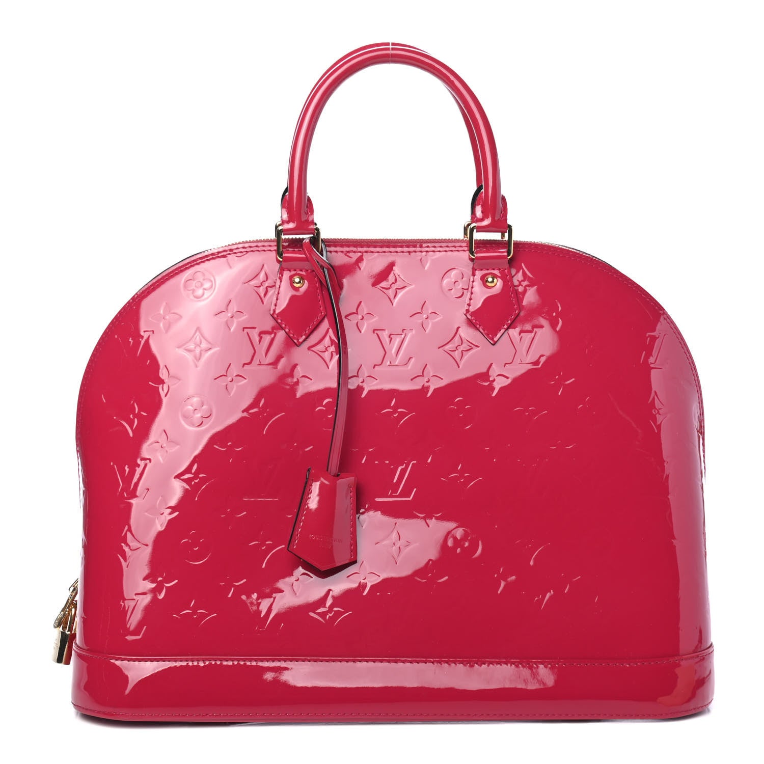 Louis Vuitton Vernis Alma GM Rose Indien 1 of 4