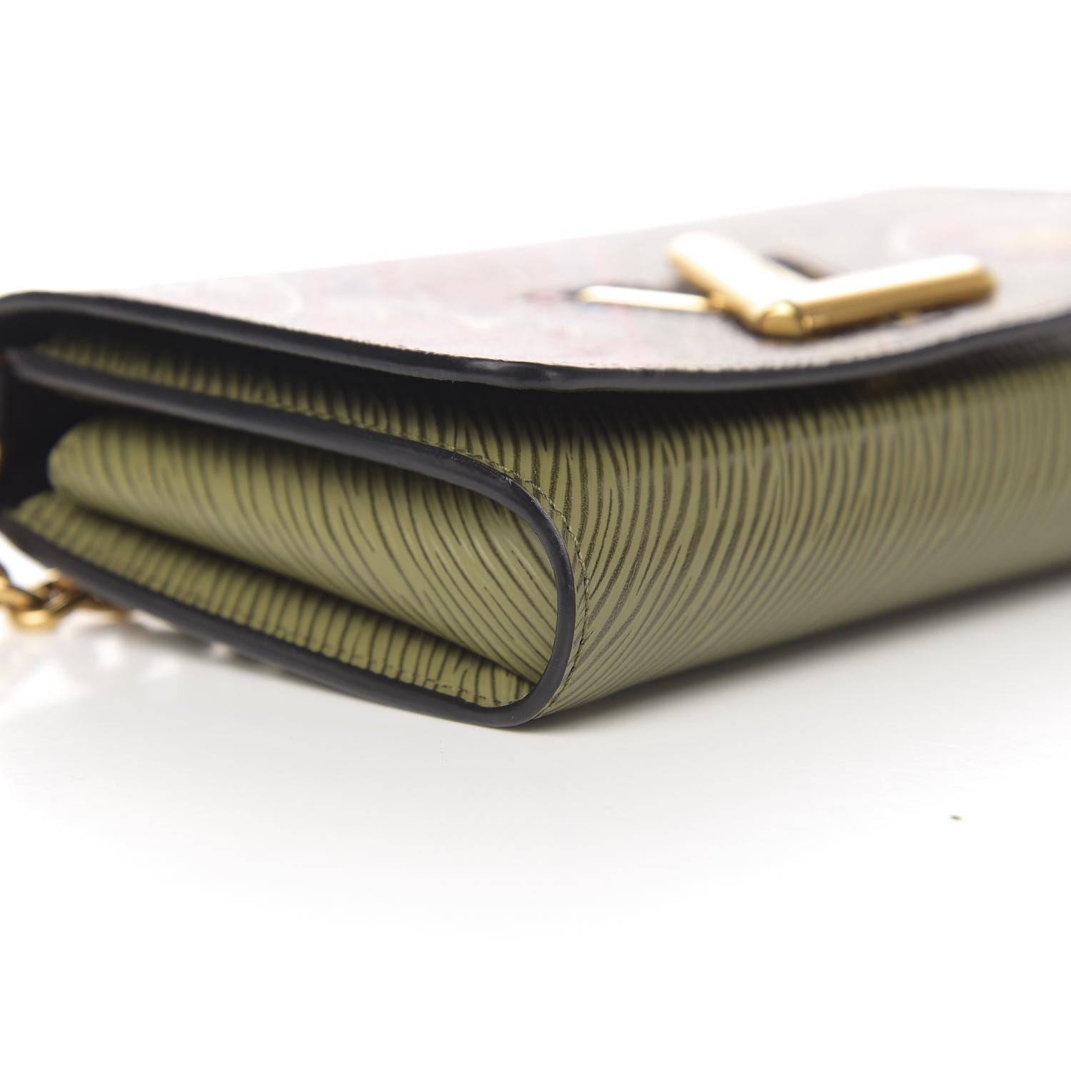 Louis Vuitton Monogram Epi Kabuki Twist Chain Wallet 7 of 9