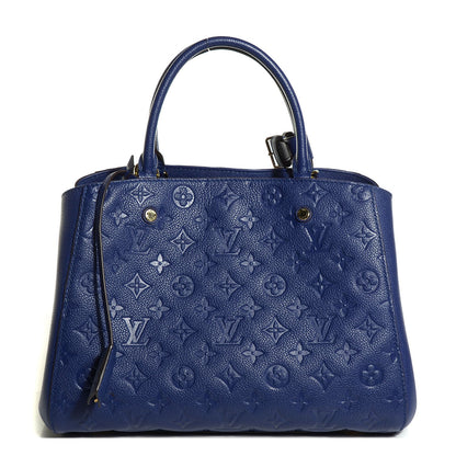 Louis Vuitton Empreinte Montaigne MM Iris 1 of 8